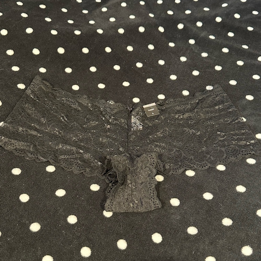 Torrid Black Lace Panties